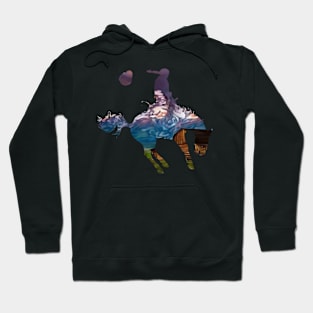 Bronco Rider 2: Mountain Ranch at Sunset Hoodie